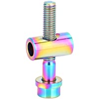 VGEBY Tornillo de tija de sillín de Bicicleta M5x30-35-40mm Tija de sillín de Bicicleta de aleación de Titanio Perno…